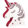 PAPER MÂCHÉ KRAFT LIGHT UNICORN FSC REC.100% - 17X20X4CM - Image 4