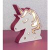 PAPER MÂCHÉ KRAFT LIGHT UNICORN FSC REC.100% - 17X20X4CM - Image 5