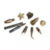 ADDITIONAL WOOD BURNING TIPS VARIOUS DESIGNS 10PCS