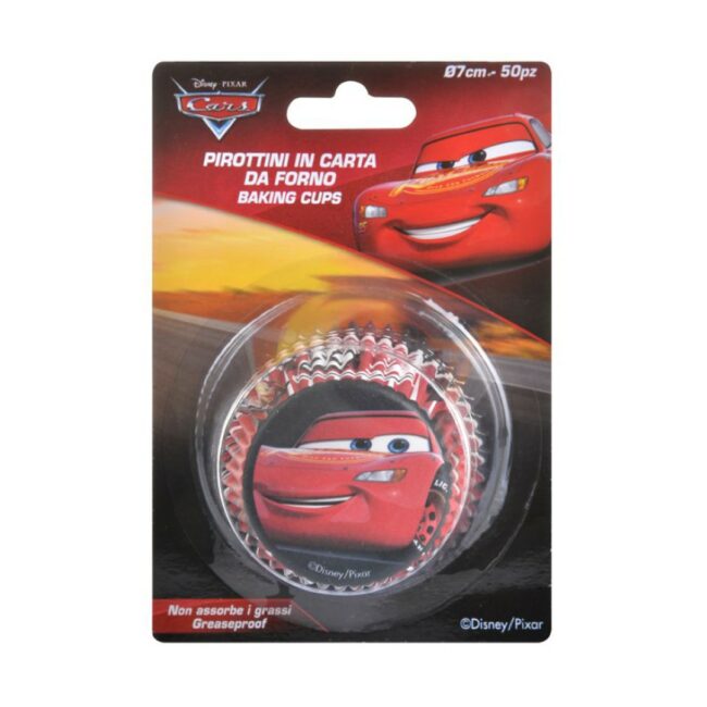 CARS BAKING CUPS 50 PCS 7CM - Image 4
