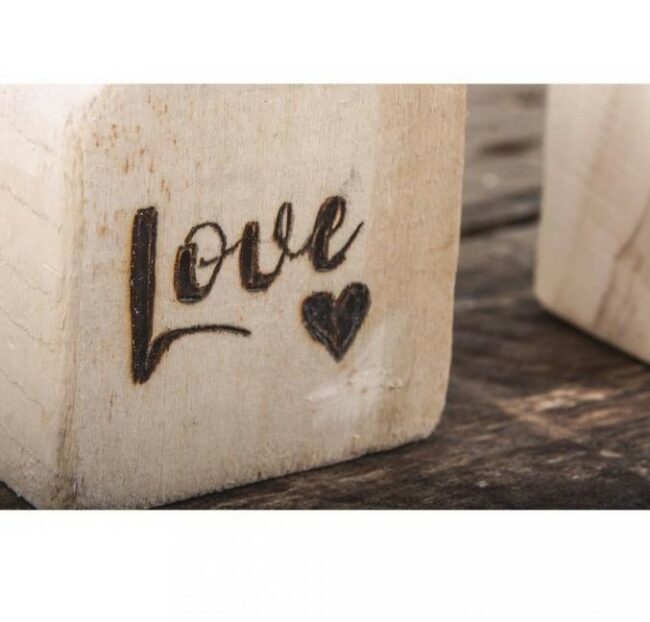 WOOD BURNING PEN IN WOODEN BOX - Image 6