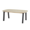DERBY TEAK TABLE ELLIPS 180X110X75CM
