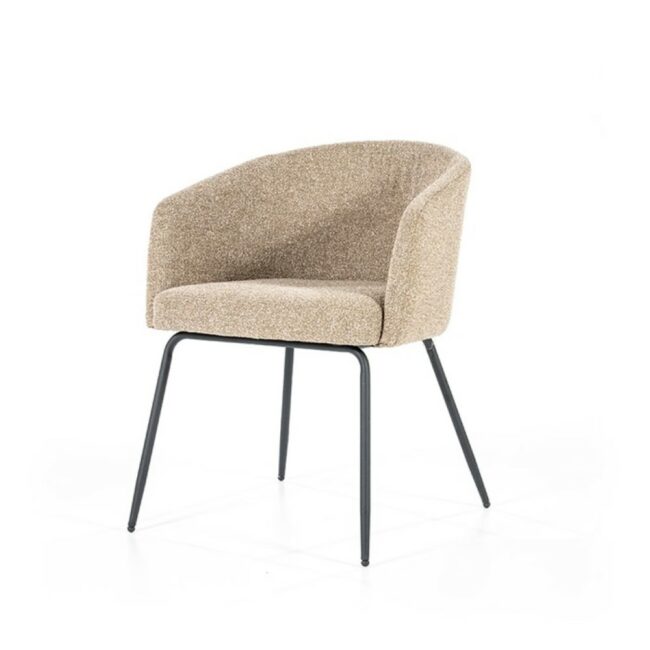 CHAIR ASTRID BEIGE BAQUER 60X60.5X76.5CM