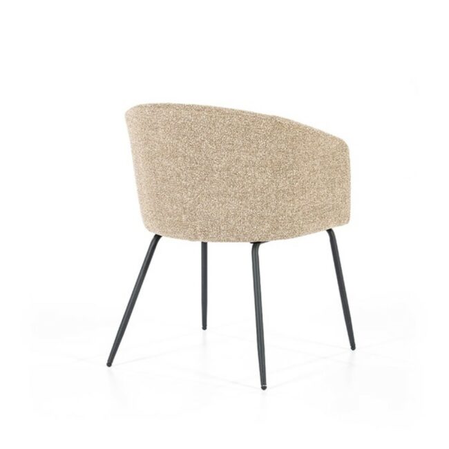 CHAIR ASTRID BEIGE BAQUER 60X60.5X76.5CM - Image 3