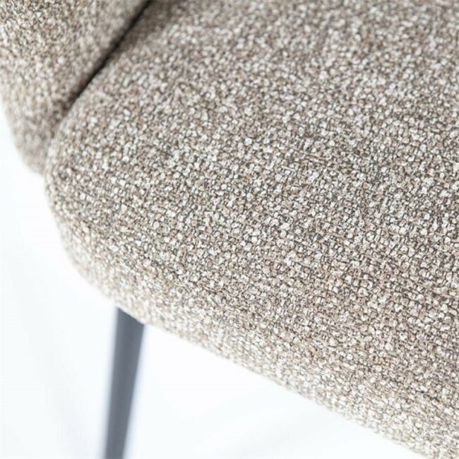 CHAIR ASTRID BEIGE BAQUER 60X60.5X76.5CM - Image 5
