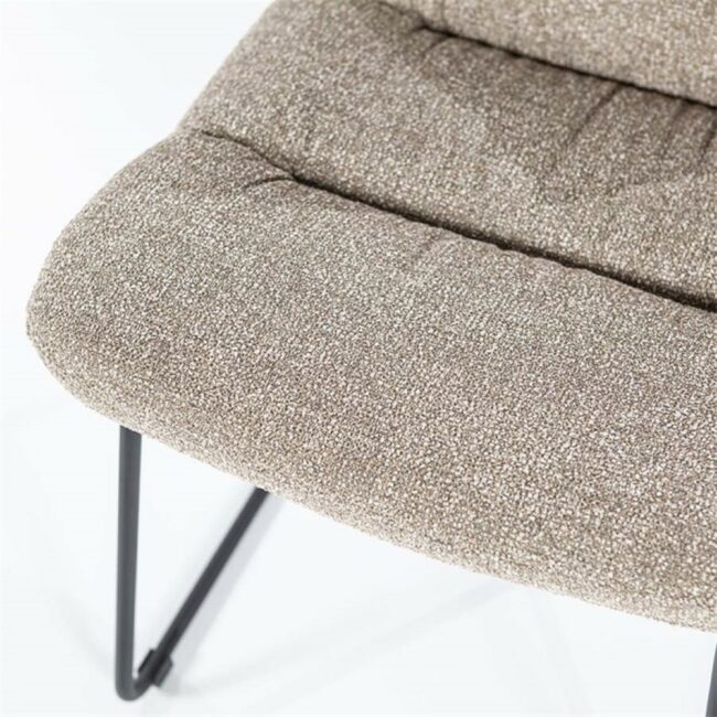 CHAIR DANICA BEIGE BAQUER 52X69X86CM - Image 5