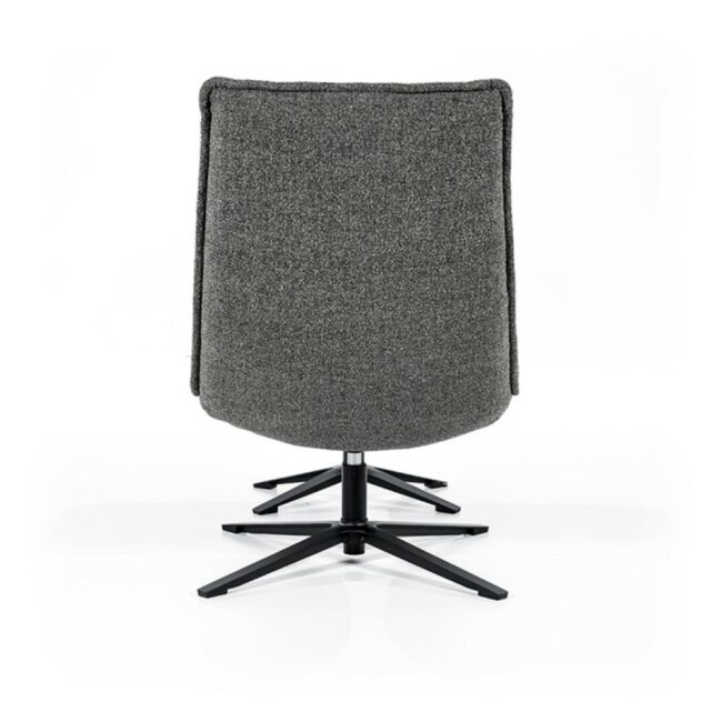 ARMCHAIR MARCUS WITH FOOTSTOOL ANTRACITE BAQUER - Image 4
