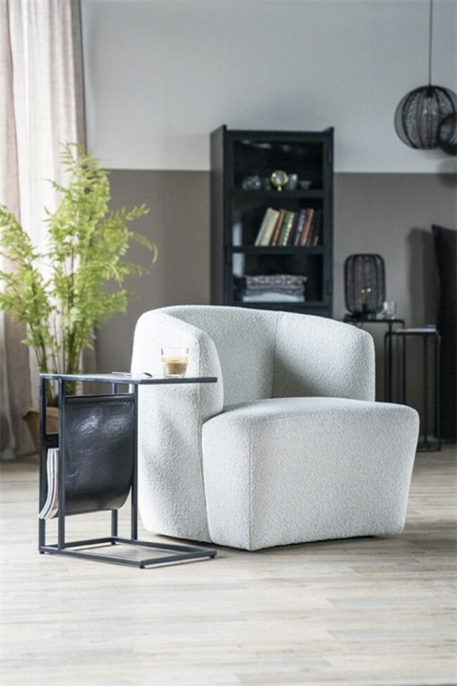 LOUNGE CHAIR CHARLOTTE  ECRU COPENHAGEN - Image 2
