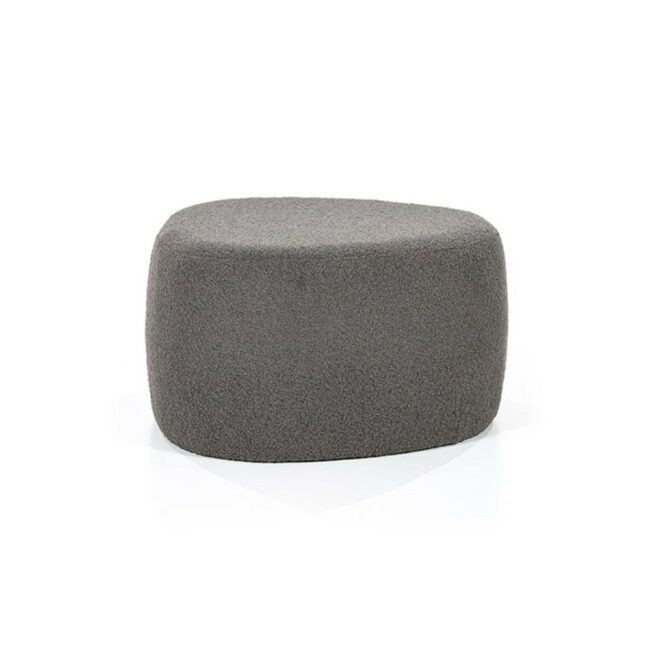 POUF LIBY SMALL  ANTHRACITE COPENHAGEN 70X48.5X42CM