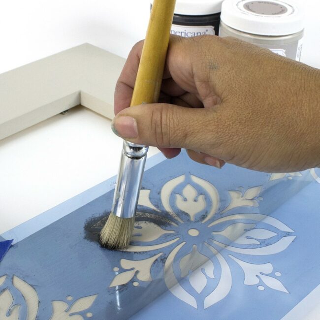 STENCIL BROCADE MOTIVE 30.5X30.5CM - Image 3