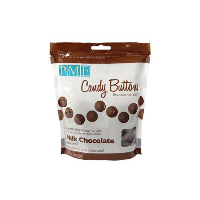 CANDY BUTTONS MILK CHOCOLATE 340GR