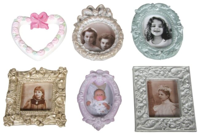 CASTING MOULD FRAME (6 MOTIFS) 6.5-8CM - SIZE: 23.2X18.3CM - Image 2
