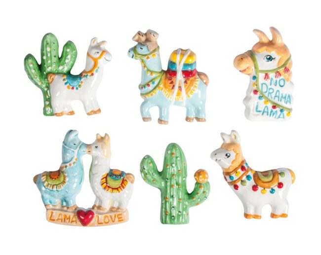 CASTING MOULD: LAMAS (6 MOTIFS) 5-8.5X6.7-8CM - Image 2