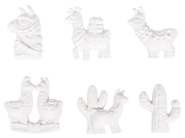 CASTING MOULD: LAMAS (6 MOTIFS) 5-8.5X6.7-8CM - Image 4