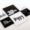 SCREEN-PRINTING STENCIL SMILE A4 (1 STENCIL & 1 SQUEEGEE) - Image 2