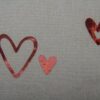 PUNCHING STENCIL SET(DEEP EDGE):"HEARTS" 1.1-5.5 X 1.2-6CM - 3PCS - Image 3
