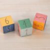 WOODEN DICE NATURAL 4.5X4.5X4.5CM 9PCS - Image 5