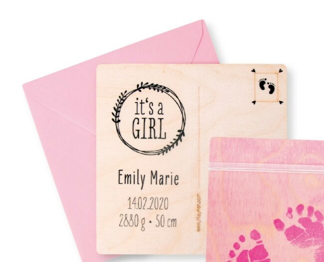 PRINTING KIT "BABY" PINK - 10PCS/1SET - Image 6