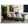 CHAIR LYNN WITH ARMREST GREY FLETCHER 62X57.5X82CM - Image 6