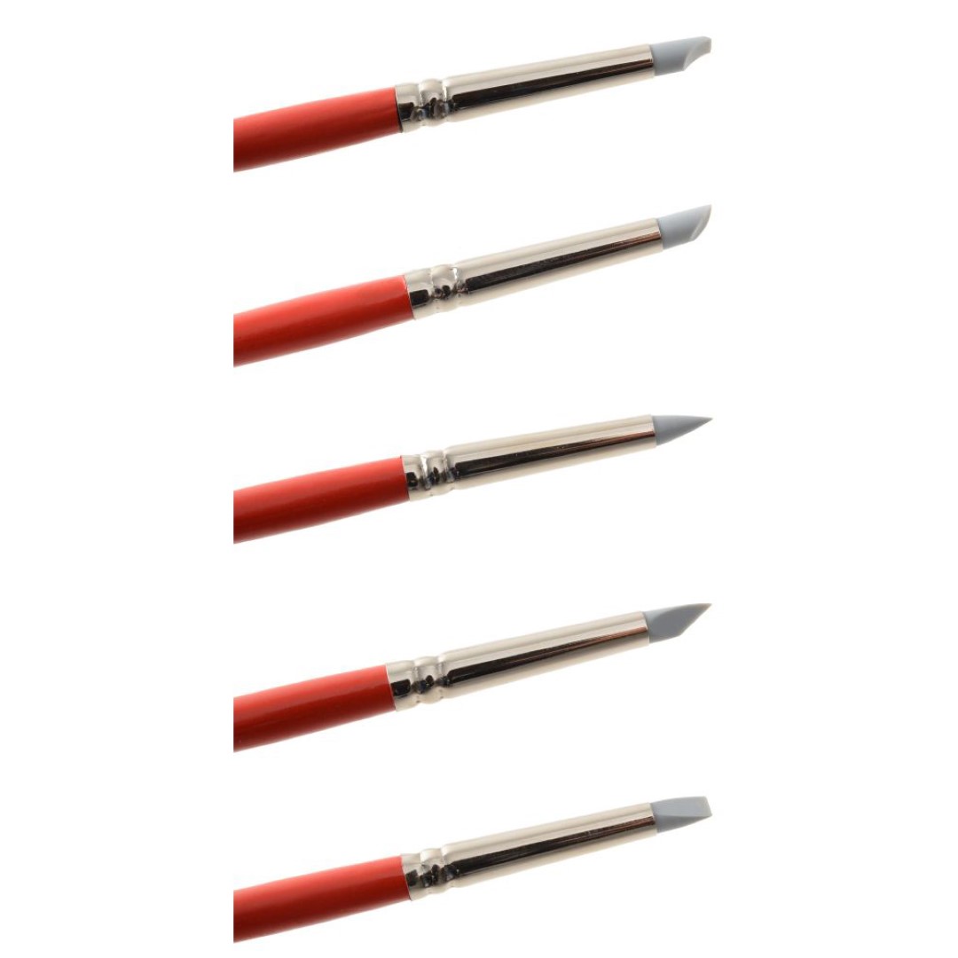 MODELLING-PAINTING BRUSHES NO.2 5 PCS - 19,5CM