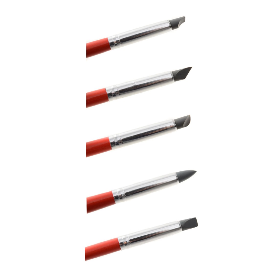 MODELLING-PAINTING BRUSHES NO.6 5 PCS - 14,5/15,5CM