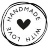 STAMP "HANDMADE WITH LOVE" 3CMØ