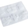 CASTING MOULD: LAMAS (6 MOTIFS) 5-8.5X6.7-8CM