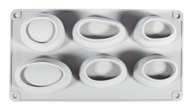 SILICONE CASTING MOULD STONE 14.5X26X3.5CM - 6SHAPES - Image 6