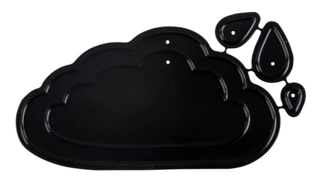 PUNCHING STENCIL SET(DEEP EDGE)"CLOUDS & DROPS" 0.5-9.1 X 0.8-4.8CM - 4PCS - Image 6