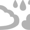 PUNCHING STENCIL SET(DEEP EDGE)"CLOUDS & DROPS" 0.5-9.1 X 0.8-4.8CM - 4PCS - Image 3