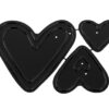 PUNCHING STENCIL SET(DEEP EDGE):"HEARTS" 1.1-5.5 X 1.2-6CM - 3PCS - Image 4