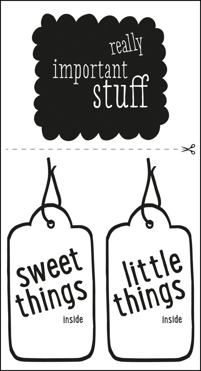 DECORATIVE PULL-OFF MOTIFS "REALLY IMPORTANT" 10X16CM - 2SHEETS