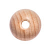 WOODEN BEADS DRILLED 12MM 25PCS - Image 2