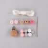 PACIFIER CHAIN PINK 15PCS - Image 2