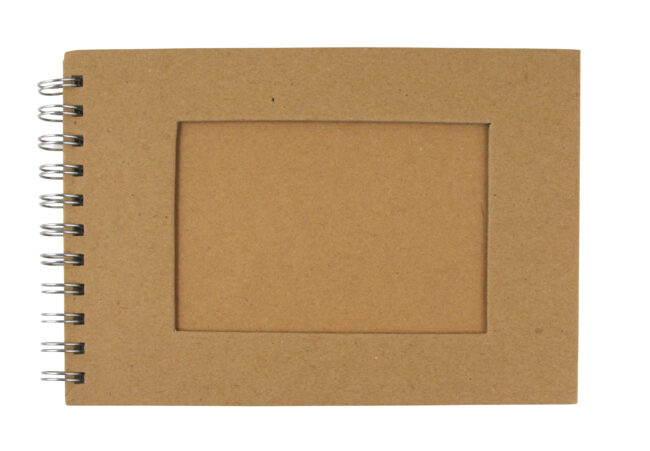 ALBUM WITH PASSEPARTOUT LANDSCAPE FORMAT RECTANGULAR A5 - 30 SHEETS