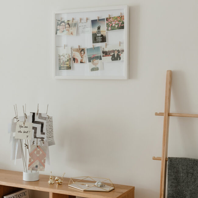 CLOTHESLINE PICTURE FRAME WHITE 52.7X44.1X3.8CM - Image 4