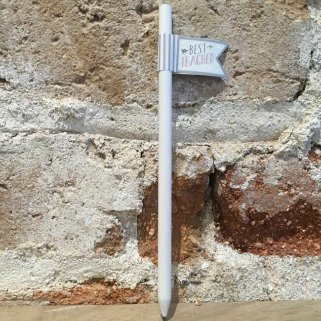 FLAG PENCIL BEST TEACHER