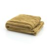 PLAID WUZZY GOLD 140X170CM