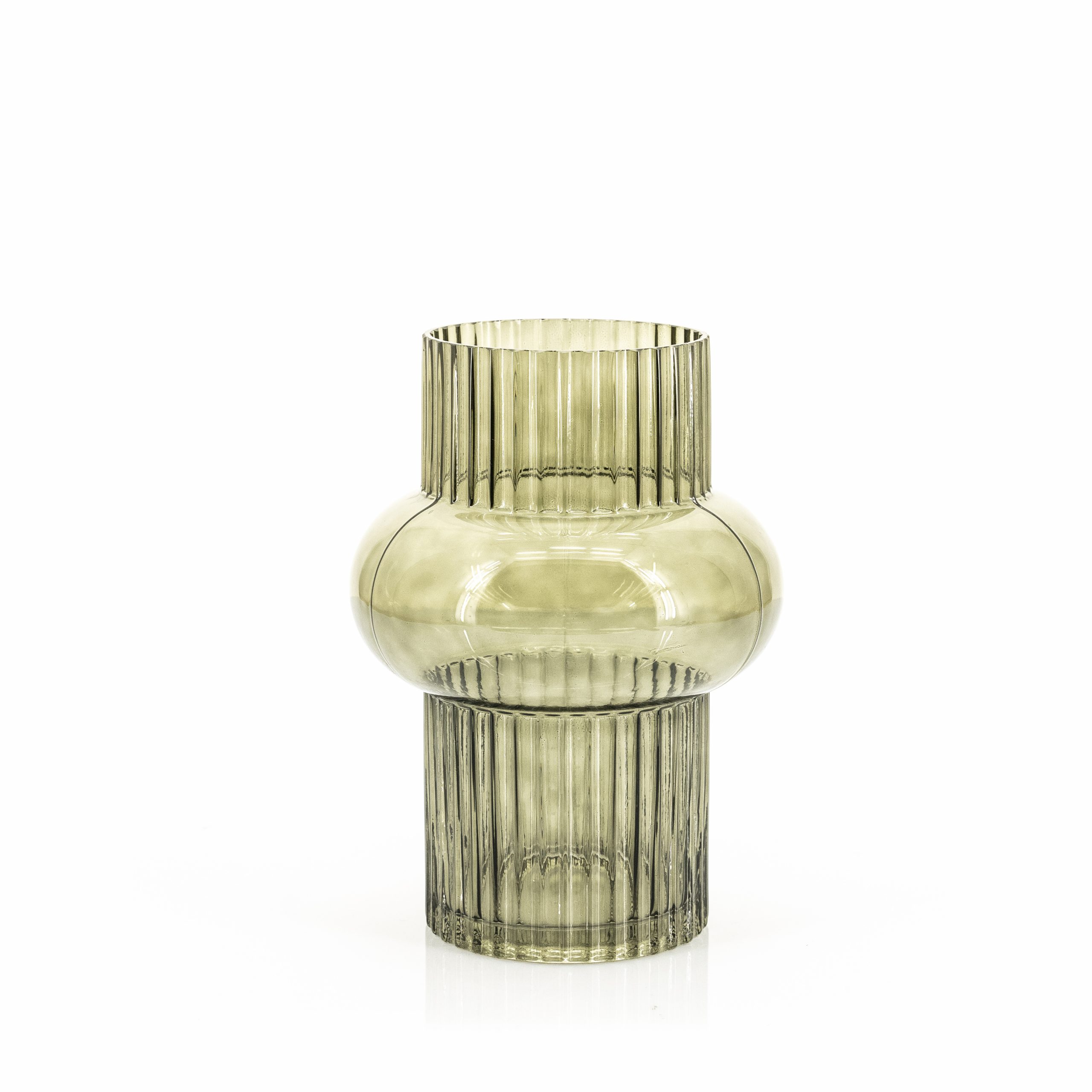 FLOW 2 - GREEN 17,5X17,5X25CM