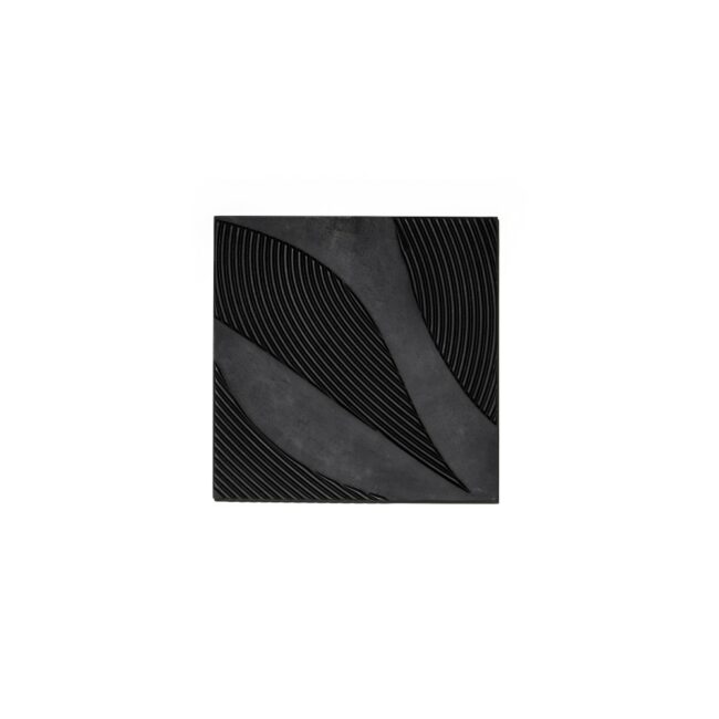 WALL DECOR TAZI SMALL BLACK 45X45X3CM