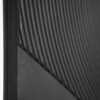 WALL DECOR TAZI SMALL BLACK 45X45X3CM - Image 2