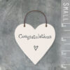 LITTLE HEART SIGN CONGRATULATIONS 3X6X0.1CM - Image 2
