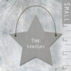 LITTLE STAR SIGN TOP TEACHER 3X6X0.1CM - Image 2