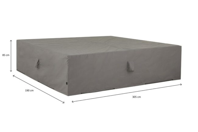 FURNITURE COVER GREY 305X190X85CM