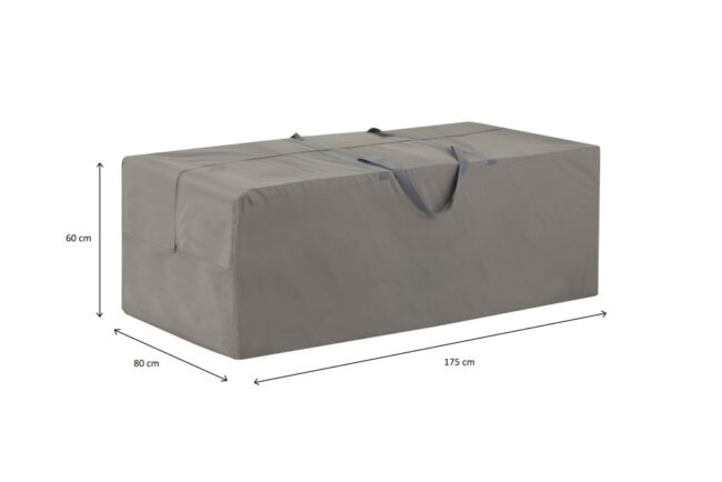 CUSHIONS COVER BAG GREY 175X80X60CM
