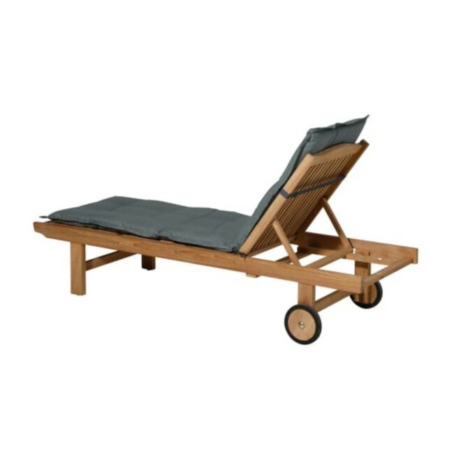 SUNLOUNGER CUSHION BASIC GREY 60X200CM - Image 3