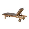 SUNLOUNGER CUSHION BASIC TAUPE 60X200CM - Image 3