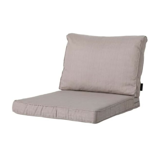 BACK CUSHION LOUNGE BASIC TAUPE 60X43CM - Image 3