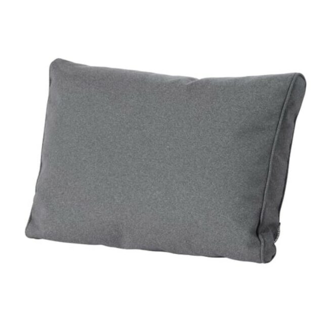 WR LOUNGE BACK CUSHION LUXE OUTDOOR MANCHESTER PROFI-LINE GREY 60X43CM