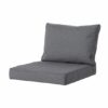 WR LOUNGE BACK CUSHION LUXE OUTDOOR MANCHESTER PROFI-LINE GREY 60X43CM - Image 3